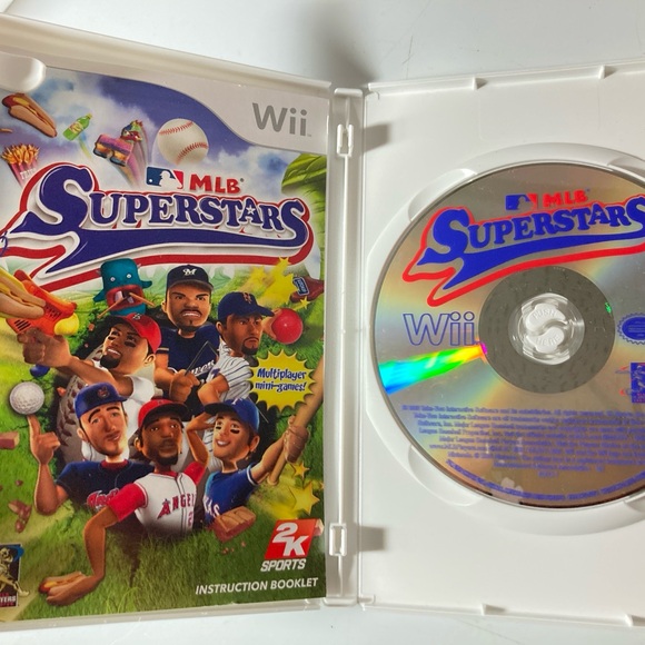 MLB Superstars Nintendo Wii Baseball Game & Our House Party Nintendo Wii, 2009 - Picture 3 of 5